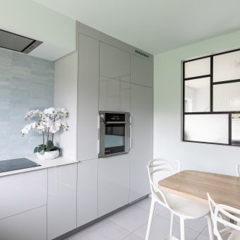 Rénovation d'une cuisine avec création d'une verrière à Galfingue